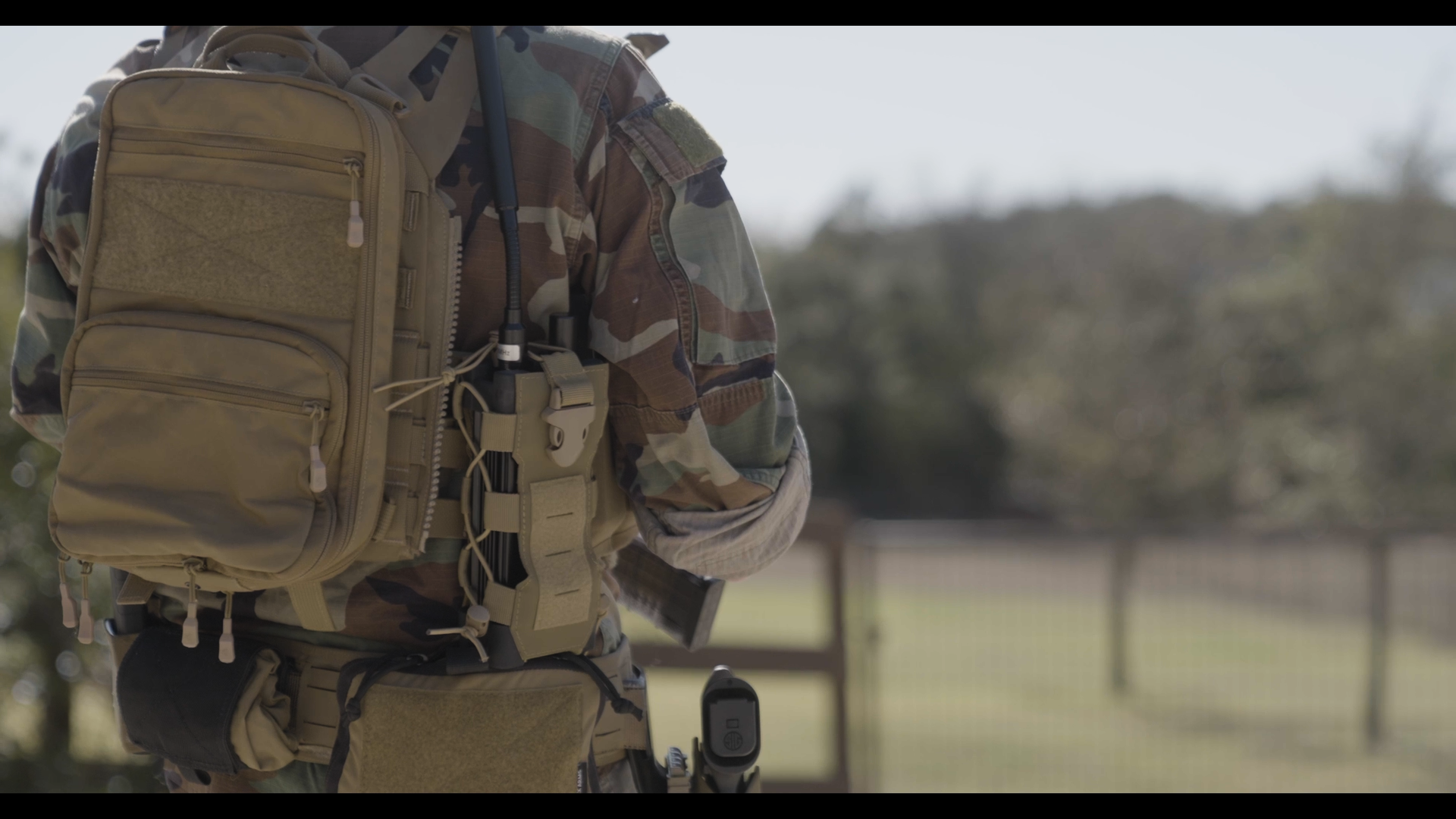 RM-2 worn on chest rig in field deployment
